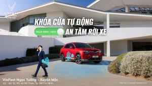 Trải Nghiệm Khóa Cửa Thông Minh Walk-away Lock Trên Vf 8 & Vf 9 Tại Phú Mỹ